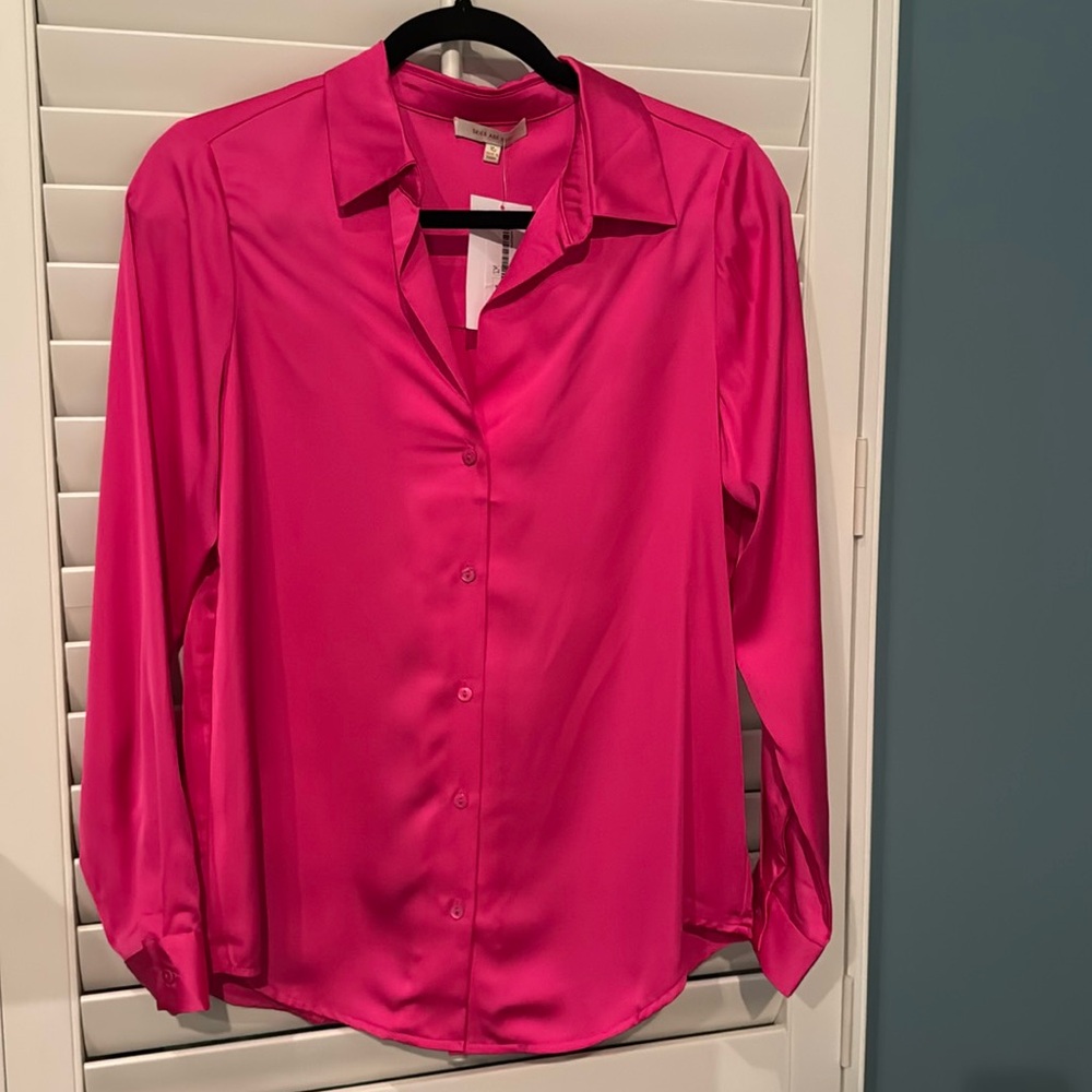 Skies are Blue Pink Shirt
